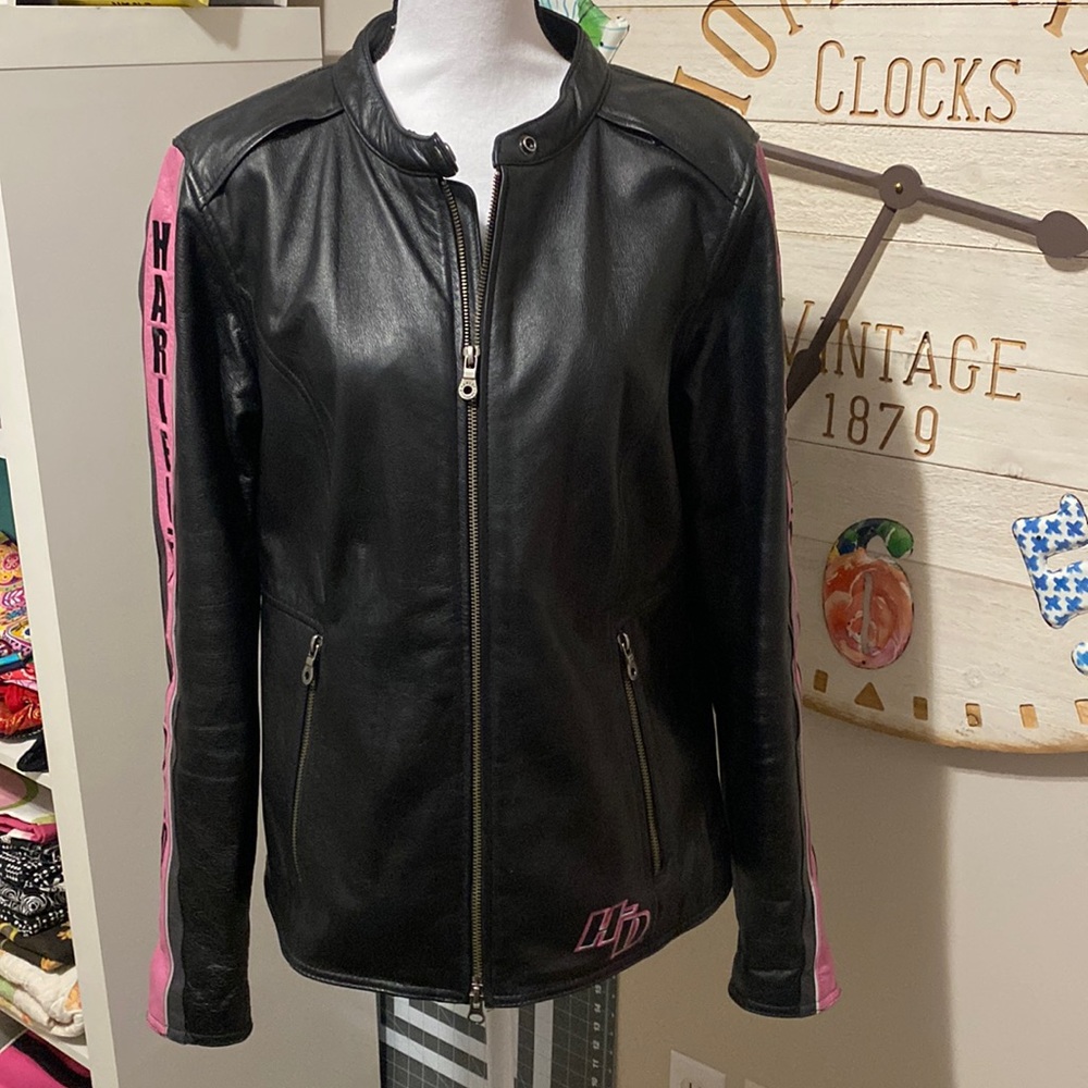 Womens Harley Davidson leather jacket
